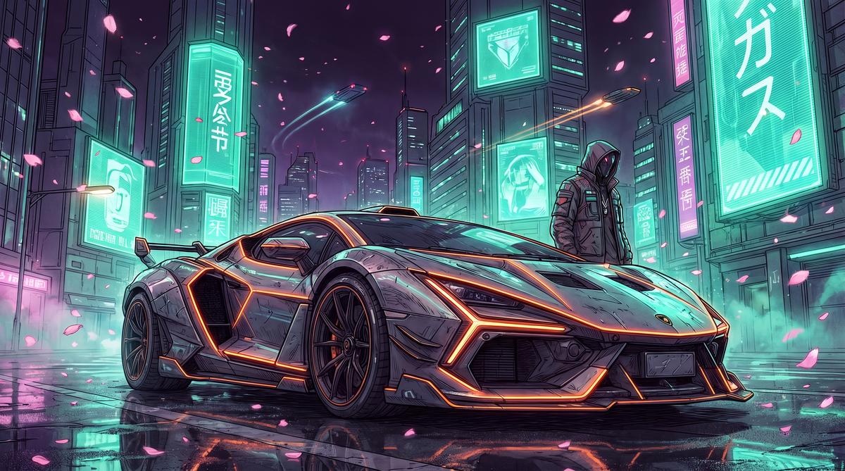 里番网-迈凯伦W1超跑动漫